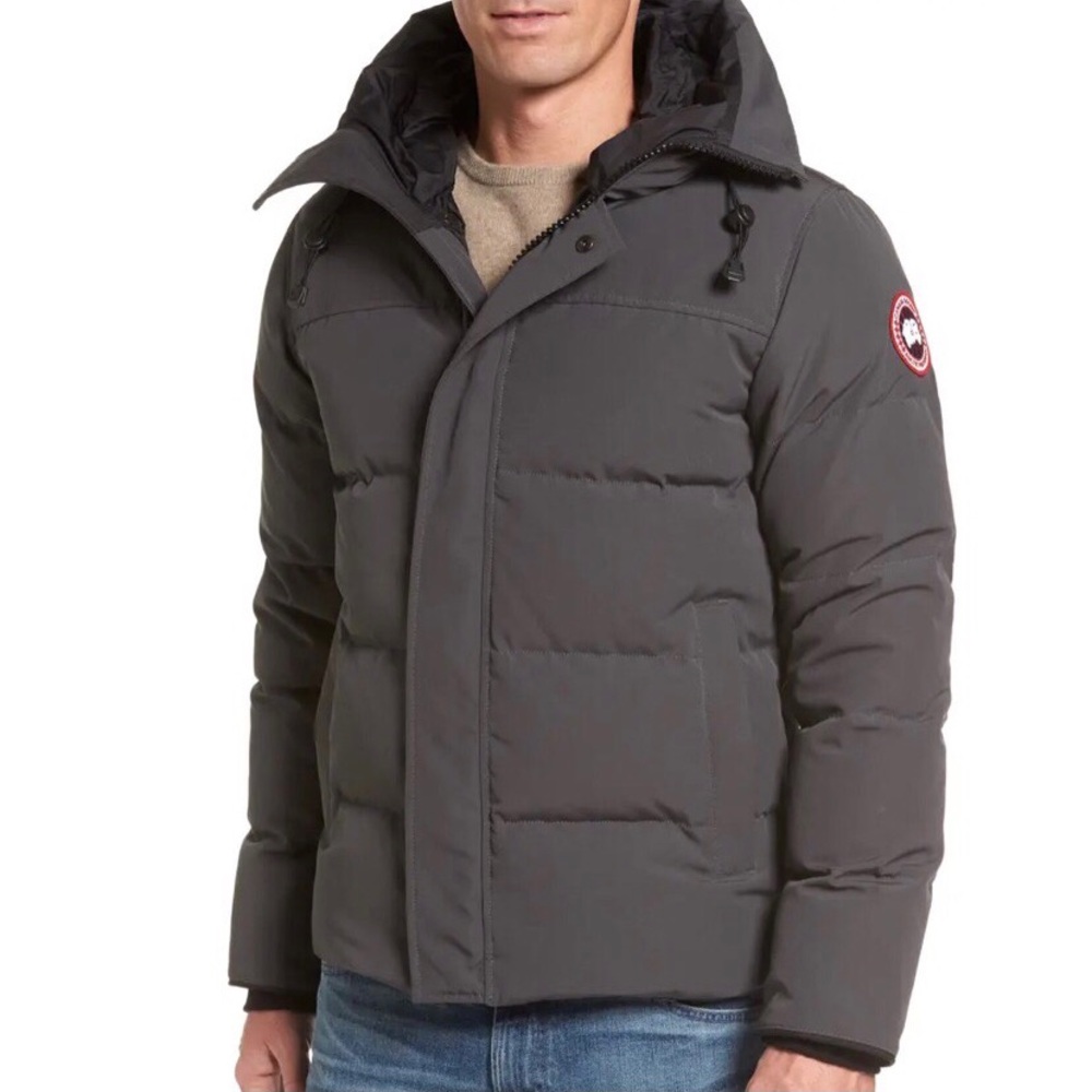 Men’s Canada Goose Graphite MacMillan Parka Jacket